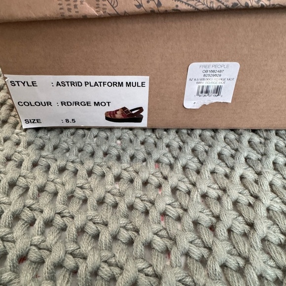 free people astrid platform mules - Picture 8 of 10